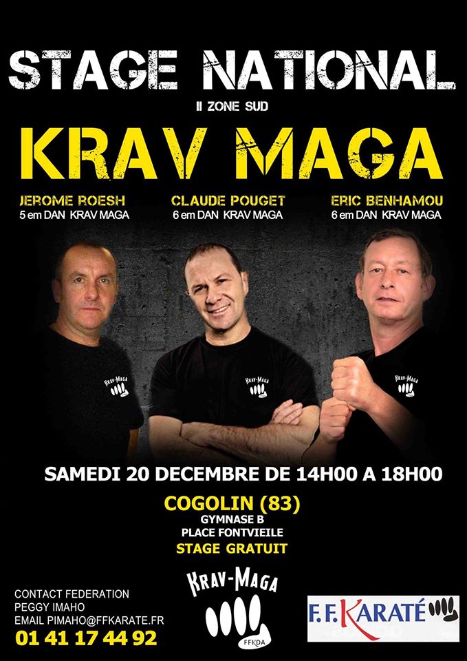 Stage National de Krav-Maga à Cogolin
