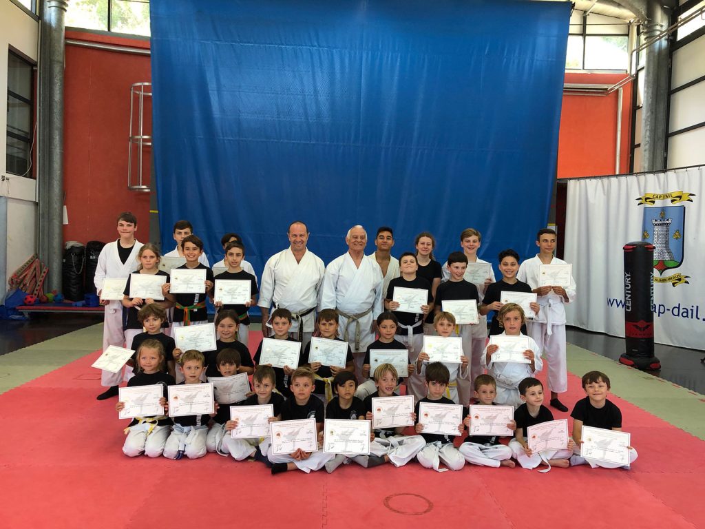 Success of the seminar with Master Lavorato 12 June 2019 for 3 to 13 years old
